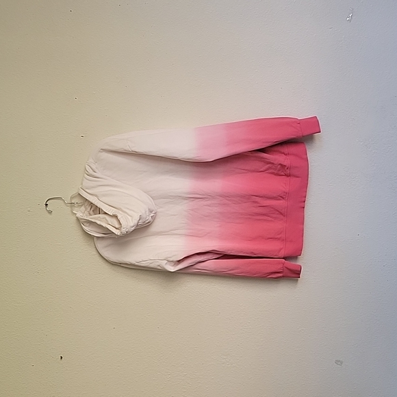 PREMIUM hoodie pullover size L/G tie dye pink white - Picture 7 of 16